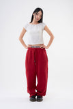 Check sagging sweatpants