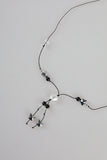 Butterfly drop necklace