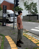 Vintage Double Knee Bermuda Banding Denim
