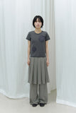 (002) Myaku Pleats Skirt Pants