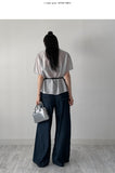 Fiona See-through Round Neck Blouse