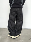 Izan Non-Fade Curved Denim Pants