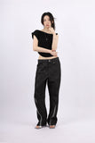 curved tape denim