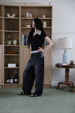 Heaven Lettering Denim Pants