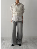 Pepper U-neck knit vest
