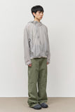 Cone Dyeing Zipper Pants