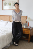 Cycle eyelet long belt