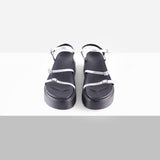Neville Four Strap Flat Sandals