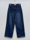 [Brushed Lining] 575 wide denim pants