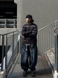 Dart Balloon Wide Washed Denim
