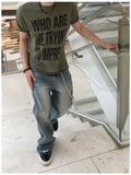 Saltine Semi-Flare Washing Denim Pants
