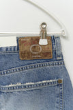 (W) Goat Damage Wide Denim
