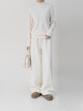 [2+1 Plan] Basic Blan Half-Neck Knit