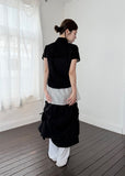 SEER SHIRRING HALF SH