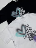 Love Happy Overfit Short Sleeve T-Shirt