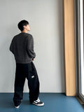 Tember Basic Rib Sweatshirt