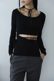 Trimmed cape cardigan