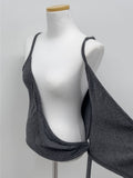 Ridge Wrap Bustier