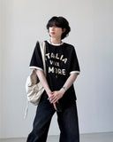Viva Crop Ringer T-Shirt