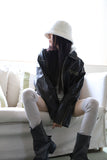 Vegan Leather Over Fit Jacket