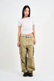 Moen Unbalanced Shirring T-shirt