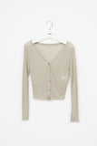 (W) Silky Cardigan