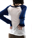 Henley Raglan Long Sleeve
