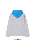 Jem Mix Striped Hooded Top