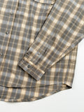 Western check over shirt