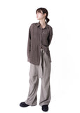 WRINKLE SH BLOUSE