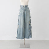 Linne Line Damage Pants