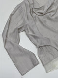 Drape Color Matching Loose Fit Blouse
