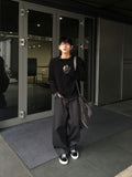 Ruiner Leather Pocket Raw Denim Pants
