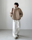 White Long Wide Pants