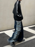 Side Washed Multi Cargo Denim