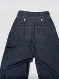 647 Suspender Selvedge Balloon Fit Denim Pants