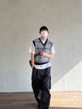 Jacquard V Knit Vest
