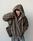 Balian Wolf Fur Jacket