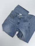 403 Catbrush Wide Denim Pants