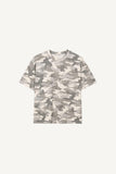 Camo print oversized t-shirt