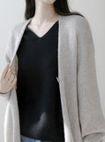 [Premium] Whole Garment Odin Alpaca Long Cardigan