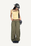 Button ribbed sleeveless
