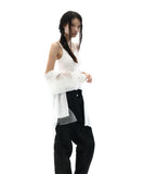 Double Strap Lace Sleevless