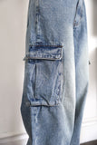 Benny cargo denim pants