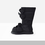 Sawed Ribbon Padded Boots