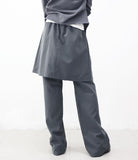 Merci Pleated Skirt Layered Pants