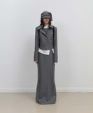 Layered Bolero Wool Jacket