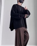 Panic Zipper Over Knit