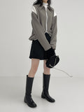 Varsity Two-Way String Cardigan