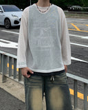 Summer see-through mesh knit